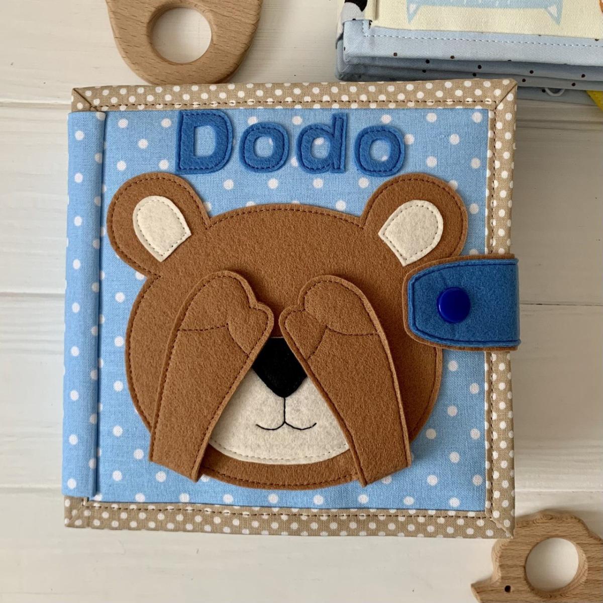 Quiet Book Personalizzato per Edoardo