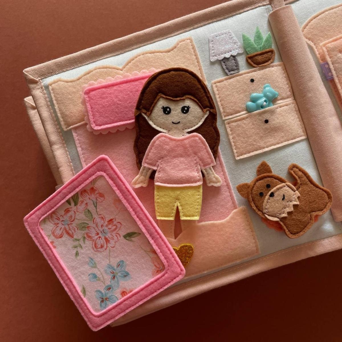 Doll House Quiet Book sofyBee